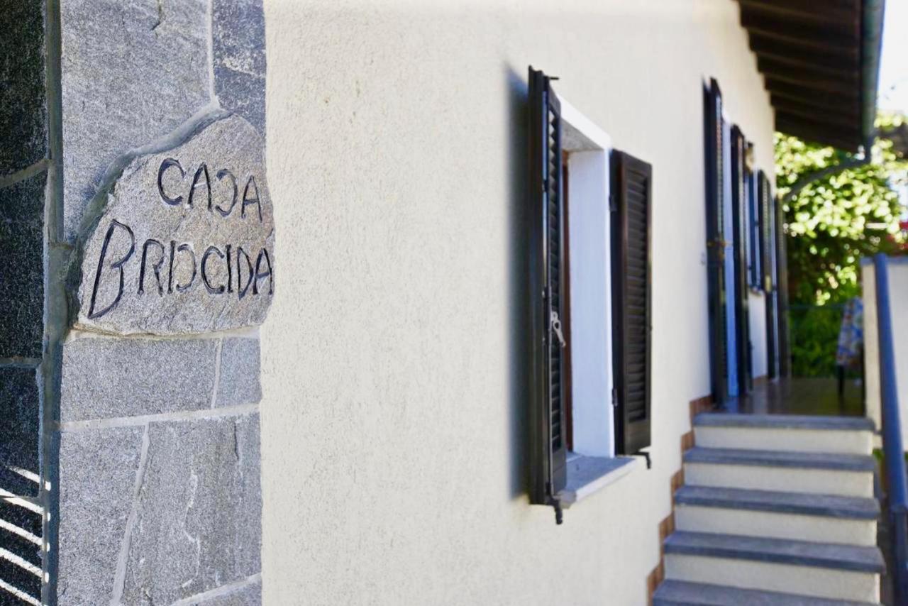 Casa Briscida Lägenhet Oggebio Exteriör bild