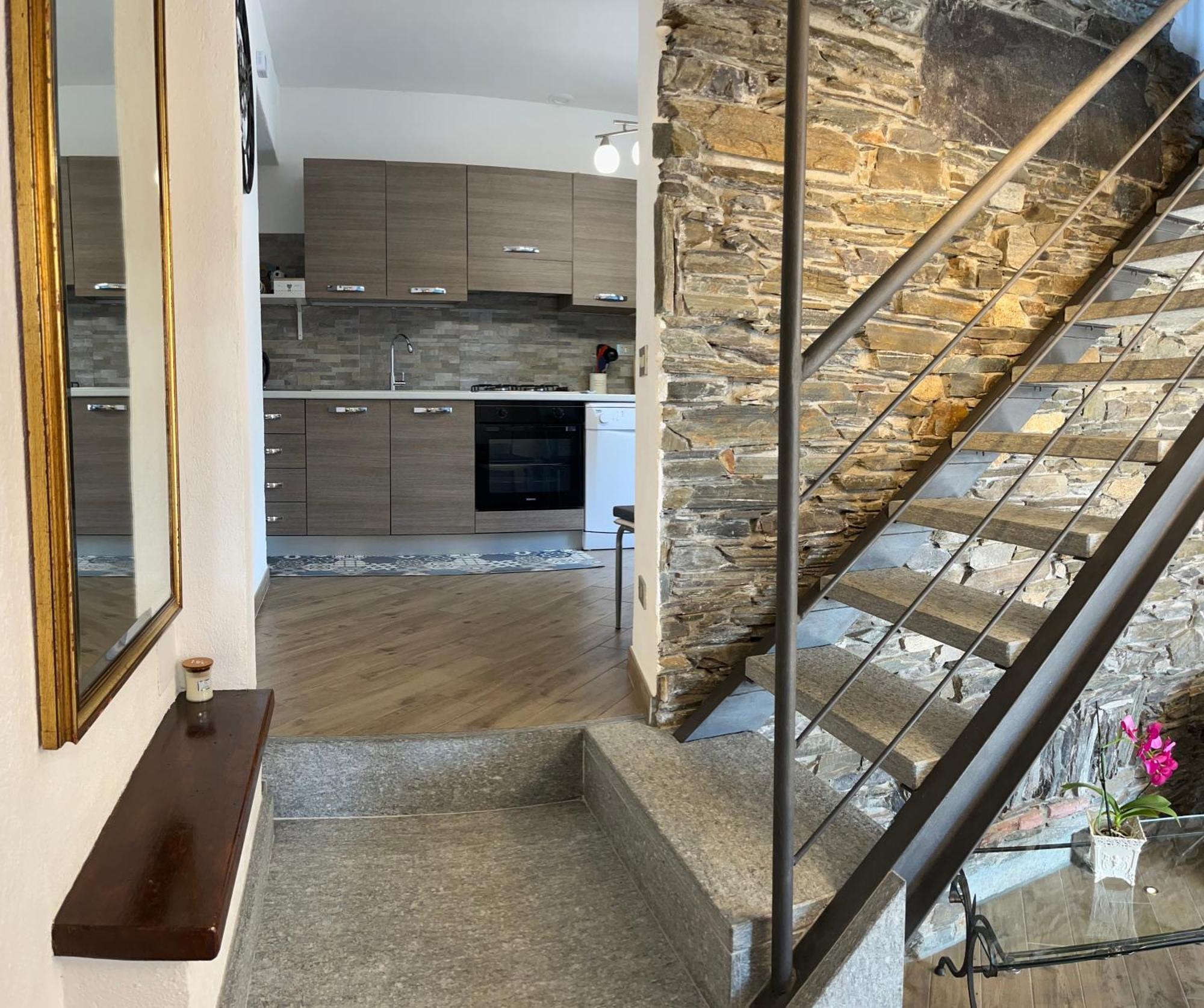Casa Briscida Lägenhet Oggebio Exteriör bild