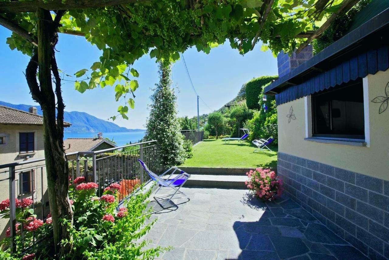 Casa Briscida Lägenhet Oggebio Exteriör bild